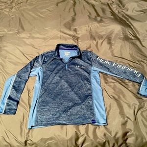 Huk performance fishing 1/4 zip.